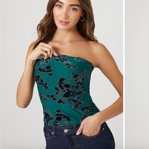 Floral Velvet Top (4 for $20)